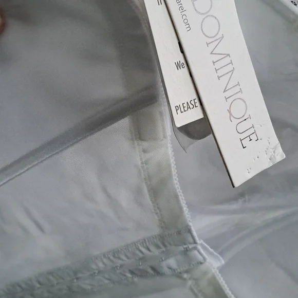 Dominique Juliet Underwire 8950 Elegant White Bustier Corset 42DD New